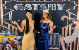 Las Vegas Functions Open Photo Booth - Gatsby backdrop